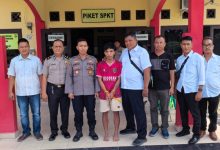 Photo of Kurang dari 2 Jam, Pelaku Pencurian Bertato Ular di Lengan Berhasil Diamankan Polsek Beringin