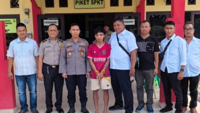 Photo of Kurang dari 2 Jam, Pelaku Pencurian Bertato Ular di Lengan Berhasil Diamankan Polsek Beringin