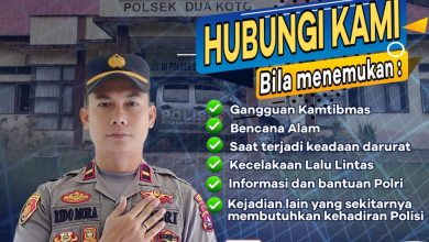 Photo of Polsek Dua Koto Buka Layanan “Lapor Pak Kapolsek”, Siap Layani Pengaduan Masyarakat 1×24 Jam