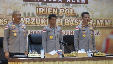 Photo of Kapolda Aceh Kunker ke Polresta Banda Aceh, Tekankan Penguatan Pelayanan dan Profesionalisme Polri