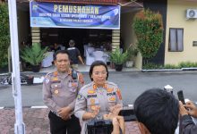 Photo of Polres Samosir Tindak Tegas Pengguna Knalpot Brong dan Musnahkan 117 Knalpot Hasil Razia