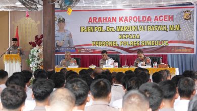 Photo of Kapolda Aceh Disambut Forkopimda dan Tokoh Masyarakat di Simeulue