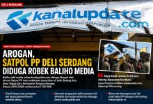 Photo of Arogansi Oknum Satpol PP Deli Serdang, Baliho Media Kanalupdate.com Dirusak Tanpa Prosedur!