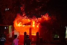 Photo of Mahasiswa Fakultas Tehnik dan Mahasiswa Fakultas Pertanian USK Tawuran, Gedung Fakultas Pertanian Terbakar, Polresta Banda Aceh Selidiki Motifnya