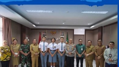 Photo of Calon Paskibraka Kabupaten Karo Temui Bupati Karo, Generasi Muda Kabupaten Karo Memiliki Potensi