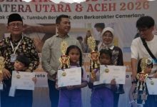 Photo of Kontingen Karo Raih 3 Piala dalam Lomba Seni PAUD dan SD Tingkat Sumut-Aceh 2026