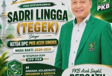 Photo of H. Sadri Lingga Terpilih Memimpin Partai Kebangkitan Bangsa (PKB) Aceh Singkil, Bupati Ucapkan Selamat
