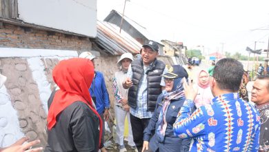 Photo of Sentuhan Mural Kreatif Warnai Penataan Kawasan Kumuh di Percut