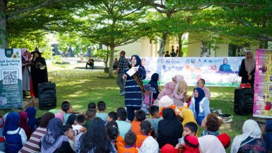 Photo of Keceriaan Anak Warnai Lapak Baca DELSERA di Batangkuis