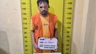 Photo of Polisi Ciduk Pengedar Sabu Pantai Labu, Empat Paket Narkoba Disita
