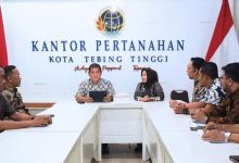 Photo of Kakanwil BPN Sumut Lakukan Monitoring dan Evaluasi di Kantah Tebing Tinggi