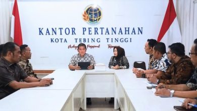 Photo of Kakanwil BPN Sumut Lakukan Monitoring dan Evaluasi di Kantah Tebing Tinggi