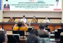 Photo of Rakor Bersama Kepala Daerah Se-Sulsel, Menteri Nusron Tegaskan Perlindungan Lahan Pertanian Jadi Prioritas Pemerintah