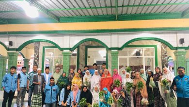 Photo of Pasar Sayur Gratis BKPRMI Lubuk Pakam Disambut Antusias Warga di Masjid Al Hidayah