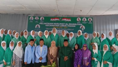 Photo of Hj Nurhanijar Siregar Jabat Ketua Muslimah Al Washliyah Lubuk Pakam Periode 2026–2031