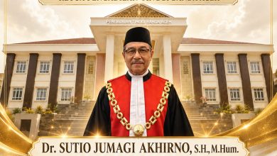 Photo of Ketua MA Lantik Dr Sutio Menjadi Ketua Pengadilan Tinggi Banda Aceh Menggantikan Nursyam yang Dimutasi sebagai Ketua Pengadilan Tinggi Banjarmasin
