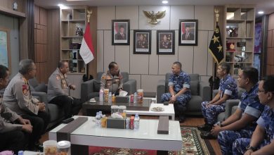 Photo of Kapolda Aceh Terima Silaturahmi Danlanud Sultan Iskandar Muda