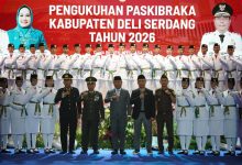 Photo of Wakil Bupati Kukuhkan 45 Paskibraka Kabupaten Deli Serdang