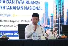 Photo of Sebarkan Semangat Transformasi Layanan Pertanahan, Menteri Nusron: Untuk Memberikan Kepastian kepada Masyarakat