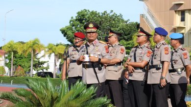 Photo of Kapolda Aceh Bacakan Proklamasi Polisi, Peringatan Hari Juang Polri Dimeriahkan Lomba Devile Antar Satker