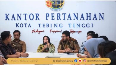 Photo of Matangkan Persiapan Pelayanan Pertanahan Skema Kewilayahan, Kantah Tebing Tinggi Gelar Coaching Clinic