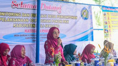 Photo of PKK Deli Serdang Monitoring Program Bangga Kencana, Kesehatan dan PHBS di STM Hulu
