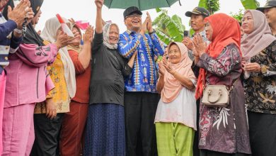 Photo of Impian Puluhan Tahun Terwujud, warga Dusun Rejo dan Abadi Tandem Hilir II Kini Nikmati Jalan Beraspal