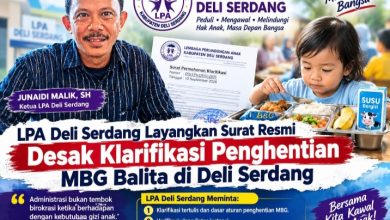 Photo of MBG Balita di Deli Serdang Dihentikan, LPA Surati Pengelola