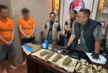 Photo of Kos Jadi Tempat Transit, Polisi Sita Ganja, Sabu, dan PG