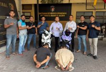 Photo of Polresta Banda Aceh Amankan Dua Terduga Pelaku Pencurian Sepeda Motor, Akan Dijual ke Pulau Aceh
