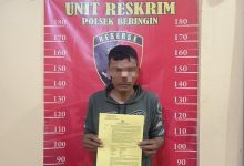 Photo of Kurang dari 24 Jam, Polsek Beringin Amankan Terduga Pelaku Curanmor dan Pencurian HP