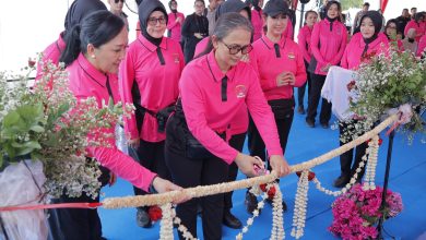 Photo of Ketua Umum Bhayangkari Meresmikan 82 Titik Sumur Bor dan Instalasi Air Bersih
