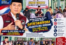 Photo of Bukan Sekadar Bicara di Dunia Maya, Satresnarkoba Polresta Deli Serdang Tatap Muka dengan Warga Batang Kuis