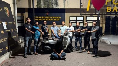 Photo of Polresta Banda Aceh Amankan Pelaku Penggelapan Sepeda Motor Milik Anggota TNI