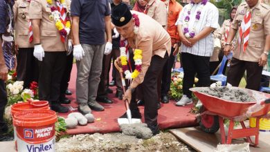 Photo of Yayasan Gugus Depan Deli Serdang 926 Tandai HUT ke-15 dengan Pembangunan Gedung