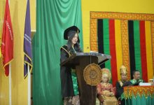 Photo of Jocelyn Thomas Satu-satunya Wisudawati dari Fakultas Ekonomi Universitas Muhammadiyah Aceh yang Beragama Kristen