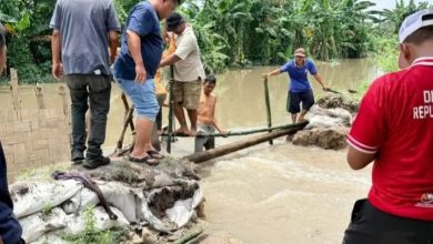 Photo of Tanggul Sungai Jebol di Kota Rantang, Dinas SDABMBK Deli Serdang Turun Tangan