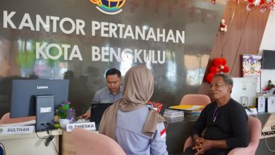 Photo of Pengukuran Terjadwal, Warga Kota Bengkulu Rasakan Presisi Waktu Jadwal Ukur Tanah