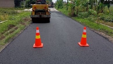 Photo of Jalan Dusun Jogja Kecamatan Beringin Kini Diaspal Mulus