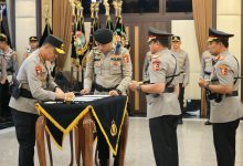 Photo of Kapolda Aceh Hadiri Sertijab Sejumlah PJU Mabes Polri dan Kapolda Jajaran