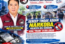 Photo of Gercep Tindak Aduan Narkoba, Polresta Deli Serdang Kena “Prank” di Dua Lokasi