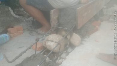 Photo of Pembangunan Tembok UPT BBI Murni Tanjung Morawa Diduga Pakai Pondasi Lama