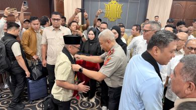 Photo of Wakapolda Aceh Sambut Kedatangan Ketua Umum DPN HKTI/Kepala BGN