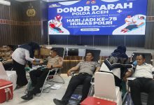 Photo of Bidhumas Polda Aceh Gelar Donor Darah dalam Rangka Peringatan Hari Jadi ke-75 Humas Polri