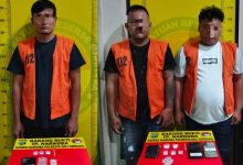 Photo of OSN di Tanjung Morawa, Tim Gabungan Sita Belasan Gram Sabu dan Amankan Tiga Pria