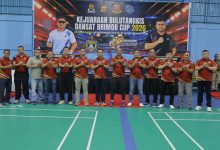 Photo of Wakapolda Aceh Buka Turnamen Bulutangkis Dansatbrimob Cup 2026