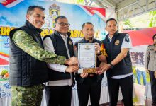 Photo of Pemkab Deli Serdang, Polrestabes Medan, dan TNI Bersama Warga Deklarasikan Jermal Tolak Narkoba