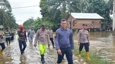 Photo of Kapolres Aceh Selatan Tinjau Kondisi Banjir di Trumon Tengah, Pastikan Penanganan Berjalan Optimal