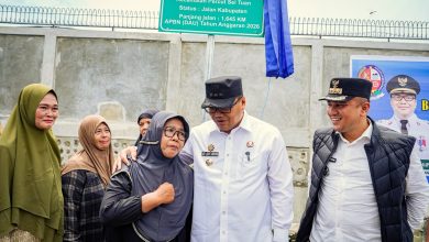 Photo of Jalan Suasa Sampali Sepanjang 1,6 Km Selesai Diaspal, Warga Apresiasi Perbaikan