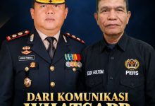 Photo of Berawal dari Sapaan WhatsApp Terjalin Silaturahmi, Kisah Perkenalan Eddi Gultom dengan Kapolres Pasaman, AKBP Adiwara Permana Anggawisastra